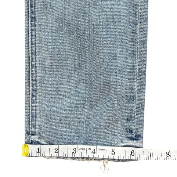 Mother Superior The Dazzler Yoke Front Ankle Jeans Size 26 Light Wash - Picture 7 of 13